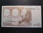 10 Euro 2002 s.X, Německo, podpis Jeana-Clauda Tricheta, R017 tiskárna Bundesdruckerei, Německo
