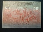 500 Kč 15.4.1919 série 020 padělek Meszáros