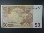 50 Euro 2002 s.V, Španělsko, podpis Jeana-Clauda Tricheta, M037 tiskárna Fábrica Nacional de Moneda , Španělsko