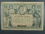 5 Gulden 1.1.1881 série Di 41