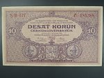 10 Kčs 2.1.1927 série B 027