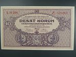 10 Kčs 2.1.1927 série N 208