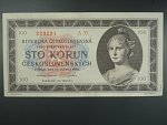 100 Kčs 1945 série A 35