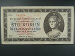 100 Kčs 1945 série H 25