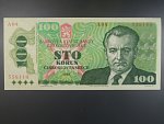 100 Kčs 1989 s. A 04