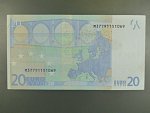 20 Euro 2002 s.M, Portugalsko, podpis Jeana-Clauda Tricheta, U012 tiskárna  Valora - Banco de Portugalsko, Portugalsko