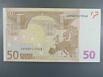 50 Euro 2002 s.X, Německo, podpis Jeana-Clauda Tricheta, G028 tiskárna Koninklijke Joh. Enschedé, Holandsko