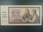 10 Kčs 1960 s. E 45