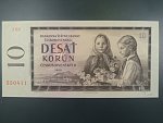 10 Kčs 1960 s. J 09
