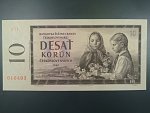10 Kčs 1960 s. J 71