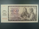10 Kčs 1960 s. S 49