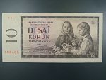 10 Kčs 1960 s. S 54