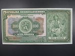 100 Kč 14.1.1920 serie Ao