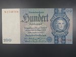 Německo, 100 RM 1935 série N, mírové vydání, podtiskové písmeno G