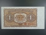 1 Kčs 1953 série BH, tiskárna Goznak Moskva