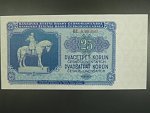 25 Kčs 1953 série BE, tiskárna Goznak Moskva, perf. 3md