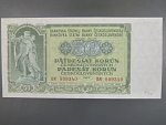 50 Kčs 1953 série BN, tiskárna Goznak Moskva, perf. 3md