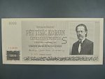 5000 Kčs 1.11.1945 série 13 A, perf. S