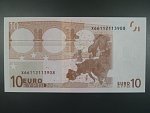 10 Euro 2002 s.X, Německo, podpis Jeana-Clauda Tricheta, E004 tiskárna F. C. Oberthur, Francie