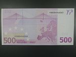 500 Euro 2002 s.Y, Řecko, podpis Willema F. Duisenberga, R005 tiskárna Bundesdruckerei, Německo