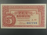 5 Kčs 25.1.1949 série 89