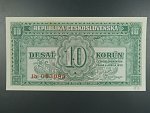 10 Kčs 4.4.1950 série Jb, perf. 3md