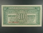 10 Kčs 4.4.1950 série Sb, perf. 3md