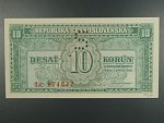10 Kčs 4.4.1950 série Lc, perf. 