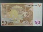 50 Euro 2002 s.P, Holandsko, podpis Jeana-Clauda Tricheta, G025 tiskárna Koninklijke Joh. Enschedé, Holandsko