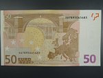 50 Euro 2002 s.X, Německo, podpis Jeana-Clauda Tricheta, G032 tiskárna Koninklijke Joh. Enschedé, Holandsko