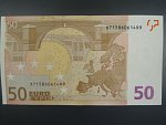 50 Euro 2002 s.X, Německo, podpis Jeana-Clauda Tricheta, G030 tiskárna Koninklijke Joh. Enschedé, Holandsko