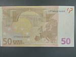 50 Euro 2002 s.Z, Belgie, podpis Jeana-Clauda Tricheta, T026 tiskárna Belgie