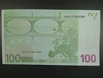 100 Euro 2002 s.S, Itálie, podpis Willema F. Duisenberga, J007 tiskárna Istituto Poligrafico e Zecca dello Stato, Itálie