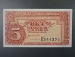 5 Kčs 1945 série U/B