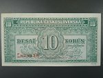 10 Kčs 1945 série P/H