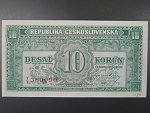 10 Kčs 1945 série Y/Y