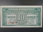 10 Kčs 1945 série Y/R