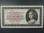 100 Kčs 1945 série B 33