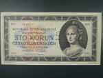 100 Kčs 1945 série C 32 perforace 
