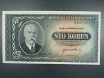 100 Kčs 1945 série PU