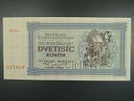 2000 K 1945 série 10Úa, perf. SPECIMEN, poloha vodoznaku C
