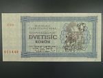 2000 K 1945 série 13Pó, perf. SPECIMEN, poloha vodoznaku A