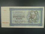 2000 K 1945 série 15Lt, perf. SPECIMEN, poloha vodoznaku B