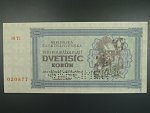 2000 K 1945 série 16Tl, perf. SPECIMEN, poloha vodoznaku B