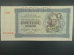 2000 K 1945 série 19Má perf. SPECIMEN, poloha vodoznaku A