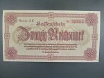 Sudety, Reichenberg 20 Rm 28.4.1945 série AE