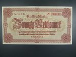 Sudety, Reichenberg 20 Rm 28.4.1945 série AR