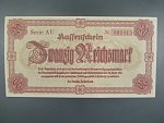 Sudety, Reichenberg 20 Rm 28.4.1945 série AU