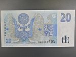 20 Kč 1994 s. B 28 proužek vlevo, Baj. CZ 10b, Pi. 10b