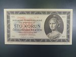 100 Kčs 1945 série N 38